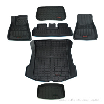 Tapis de sol de voiture Universal TPE pour le modèle Tesla